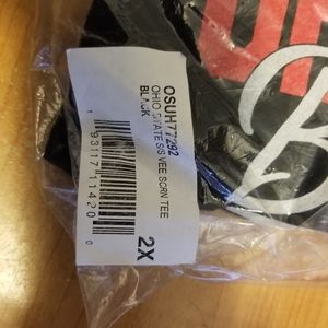 Ohio State black short sleeve tee